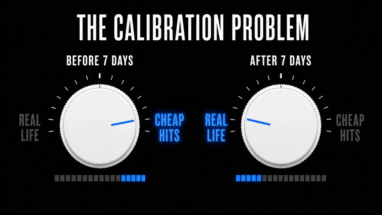 The Volume Knob: Cheap Hits vs Real Life